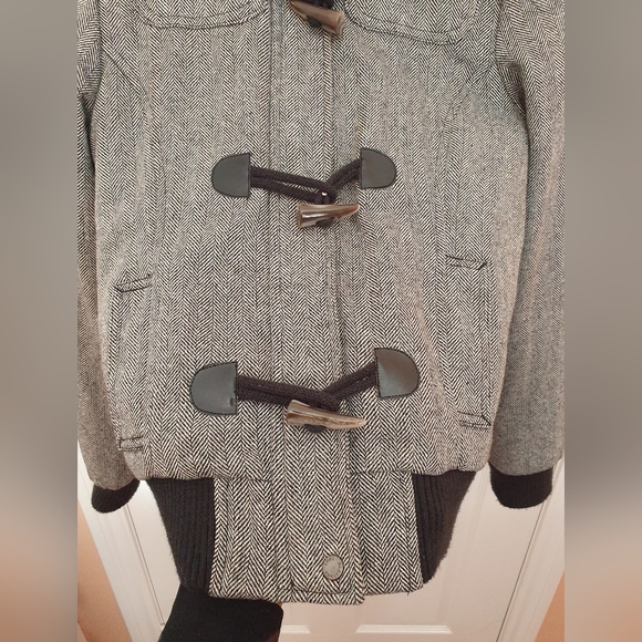 Forever 21 bomber jacket Grey size medium - Picture 4 of 5